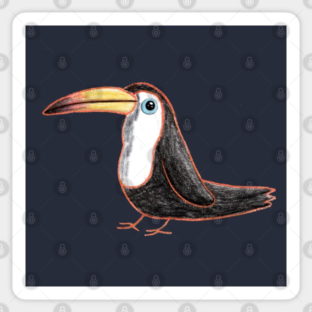 Little Toucan Sticker by Sophie Corrigan